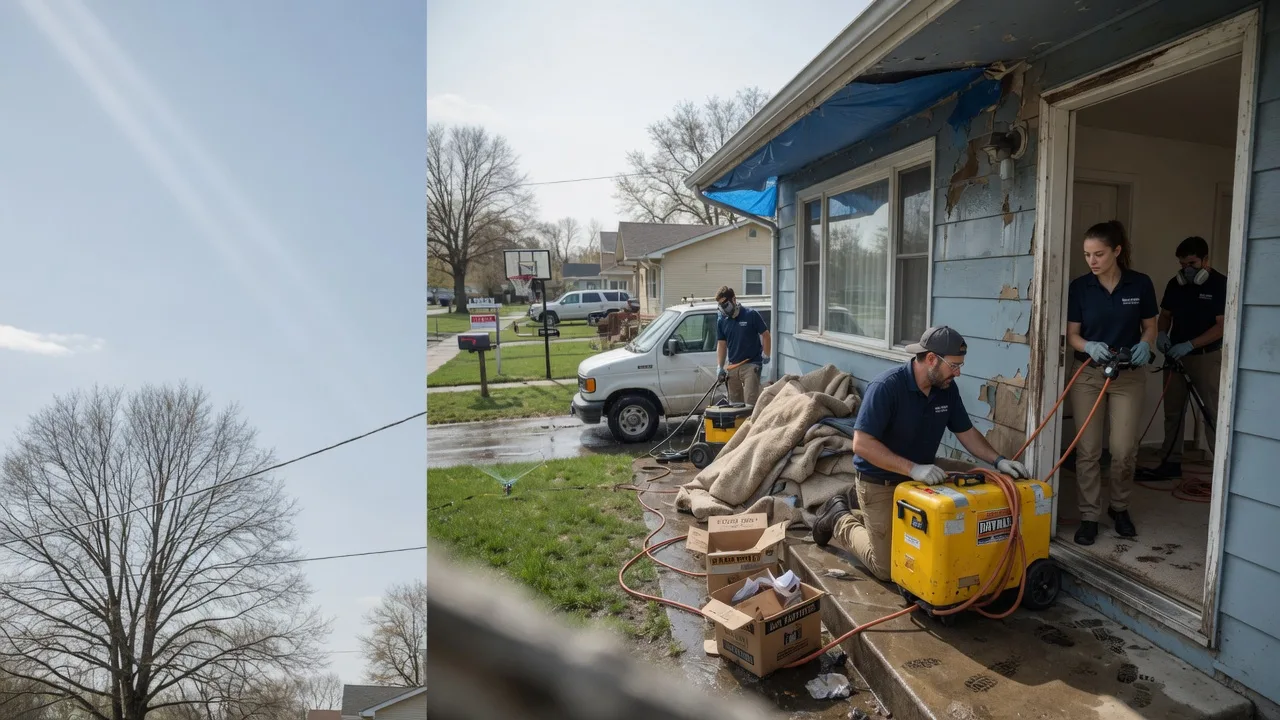 Basement Flood Cleanup in Henderson, MD near me